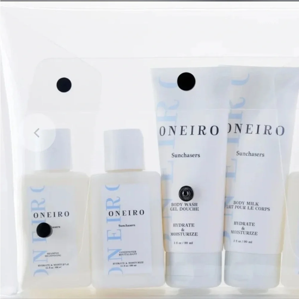 ONEIRO  Sunchasers #4 Piece Set & A Travel Bag .